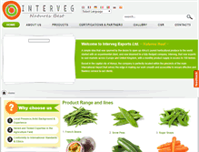 Tablet Screenshot of interveg.co.ke